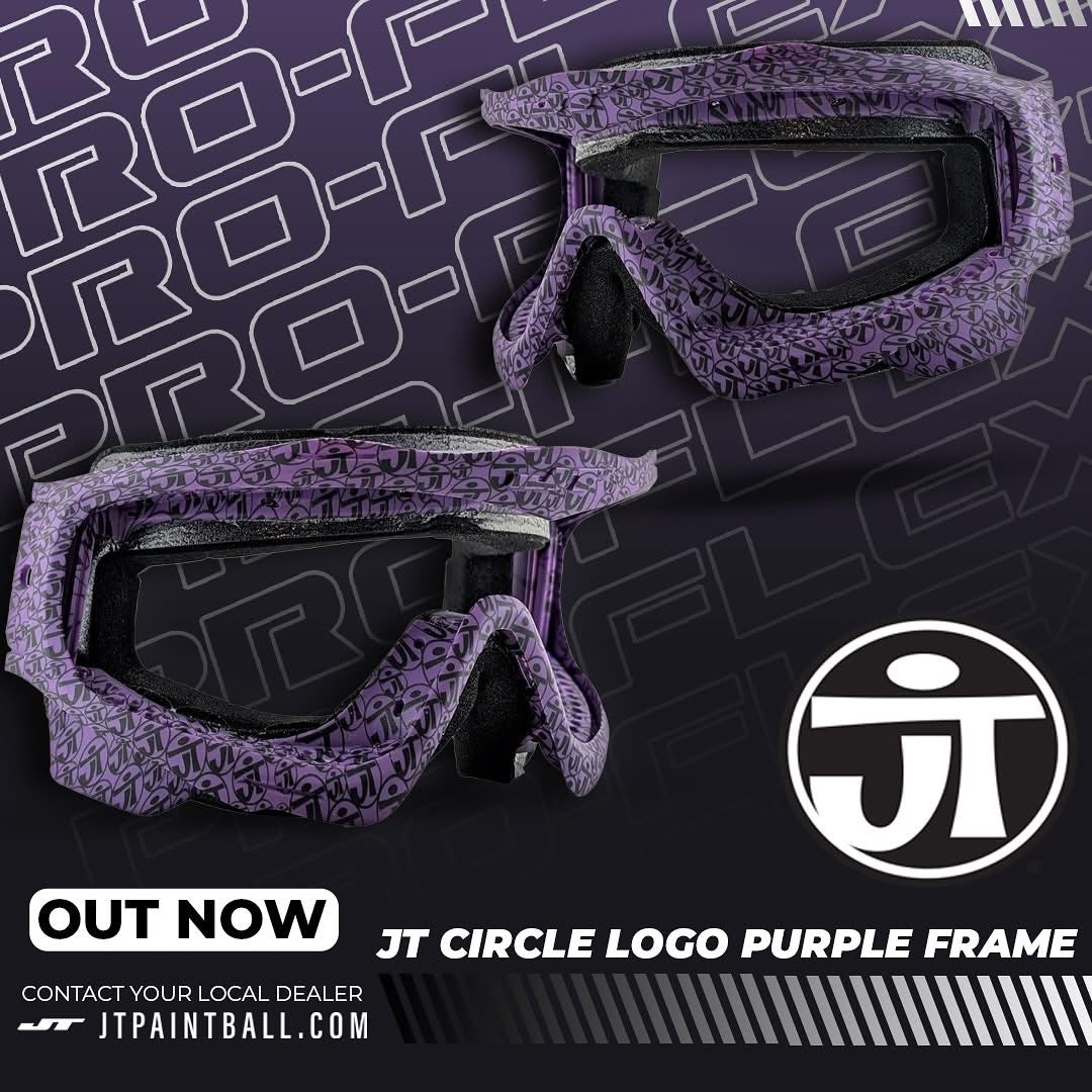Purple JT Logo Proflex Frames