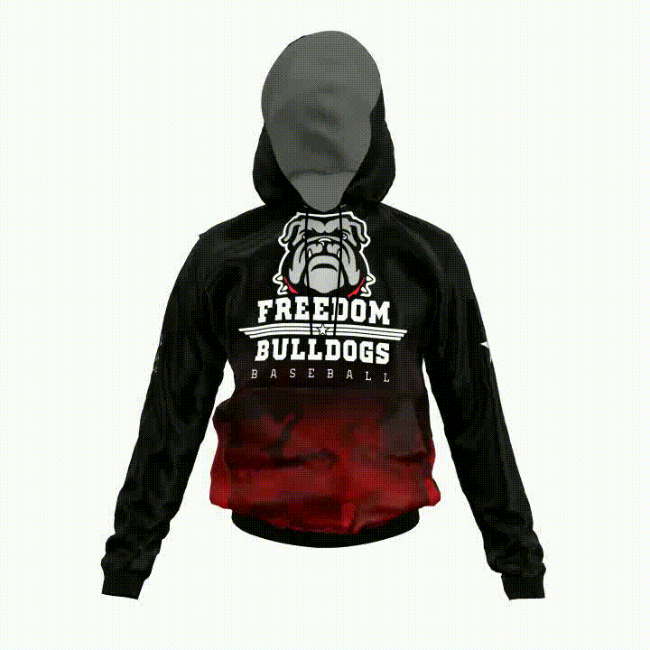 Freedom Baseball Camo Dri Fit Performance Hoodie