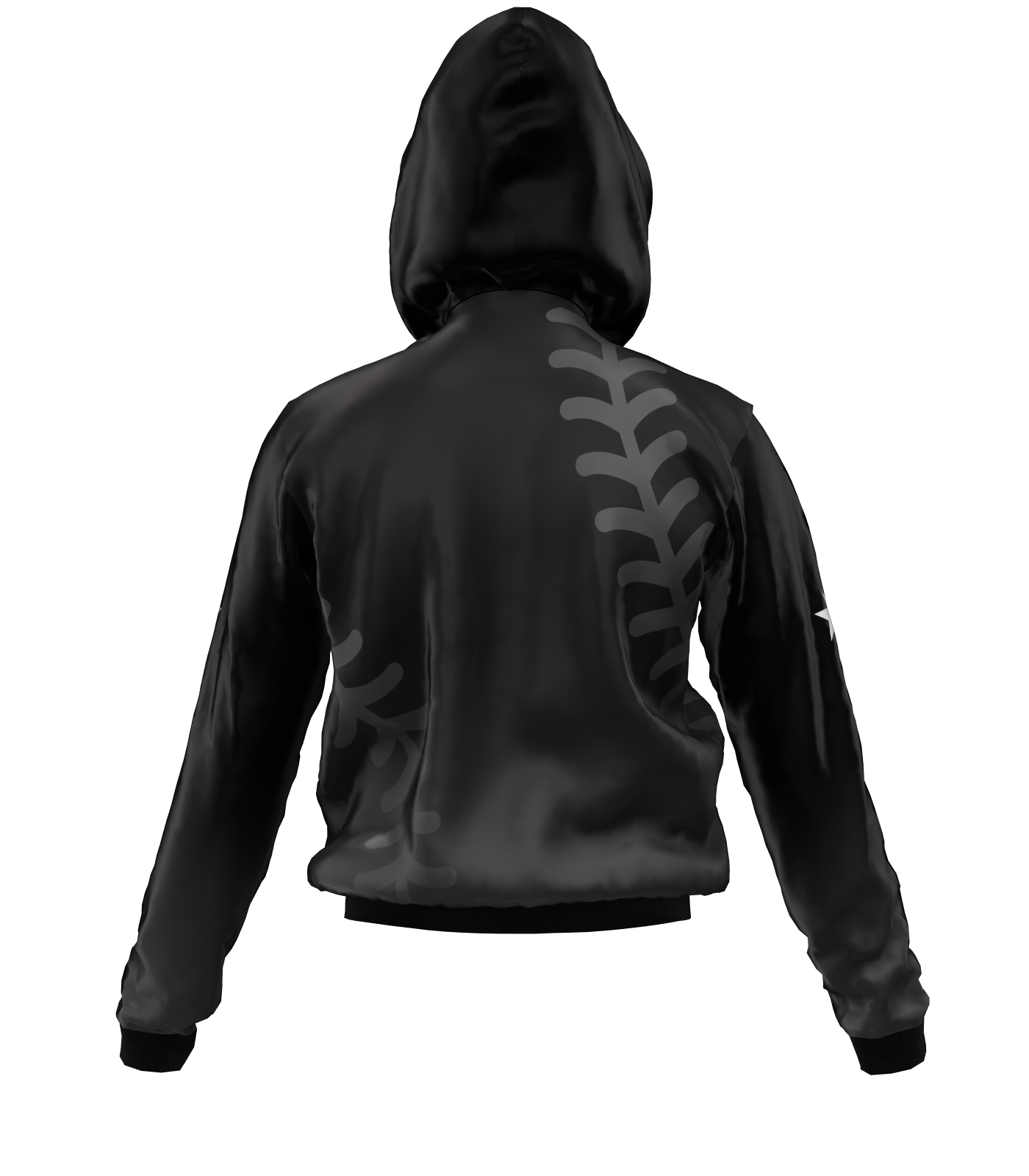 Freedom Baseball Stitches Dri Fit Performance Hoodie