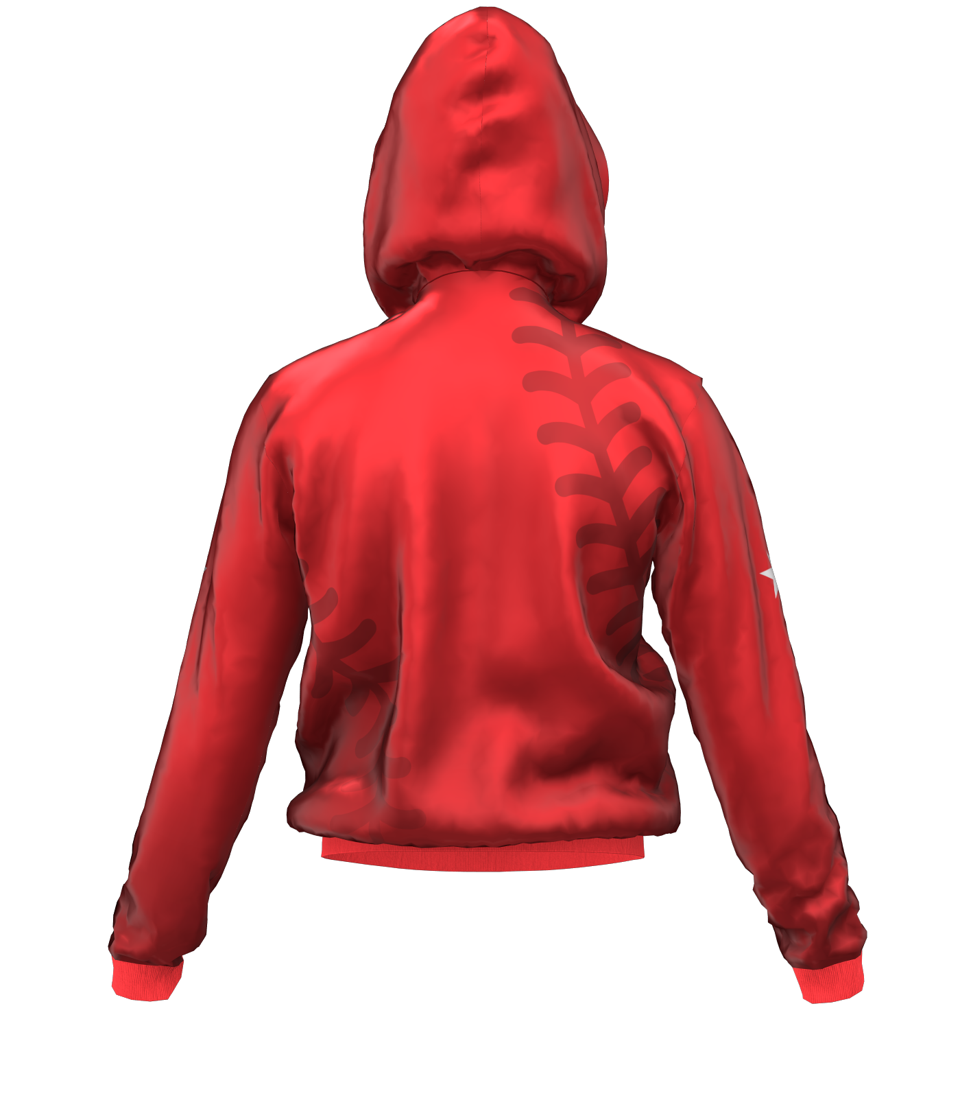 Freedom Baseball Stitches Dri Fit Performance Hoodie