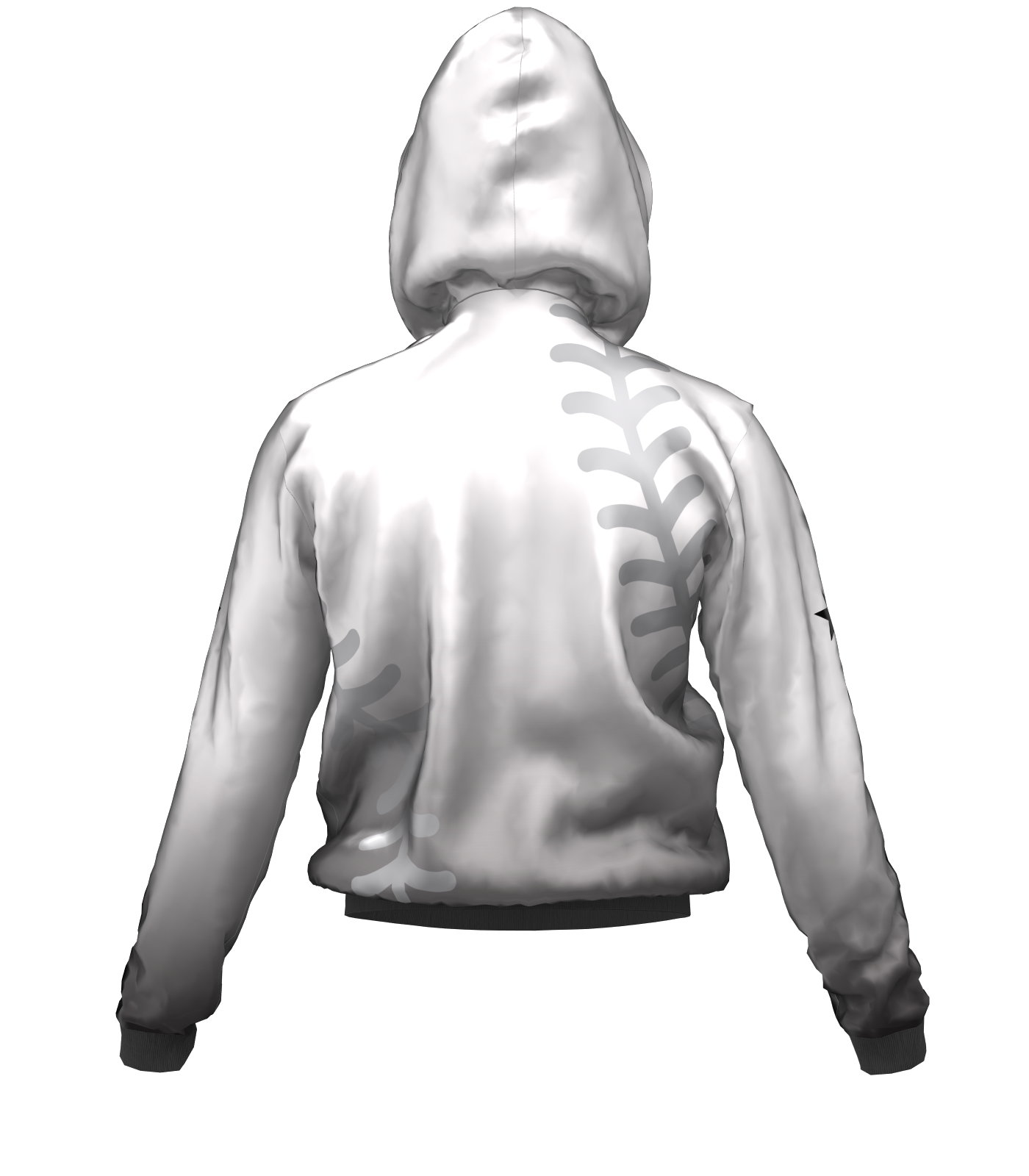 Freedom Baseball Stitches Dri Fit Performance Hoodie