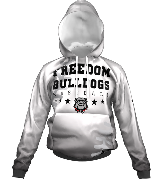 Freedom Baseball Stitches Dri Fit Performance Hoodie