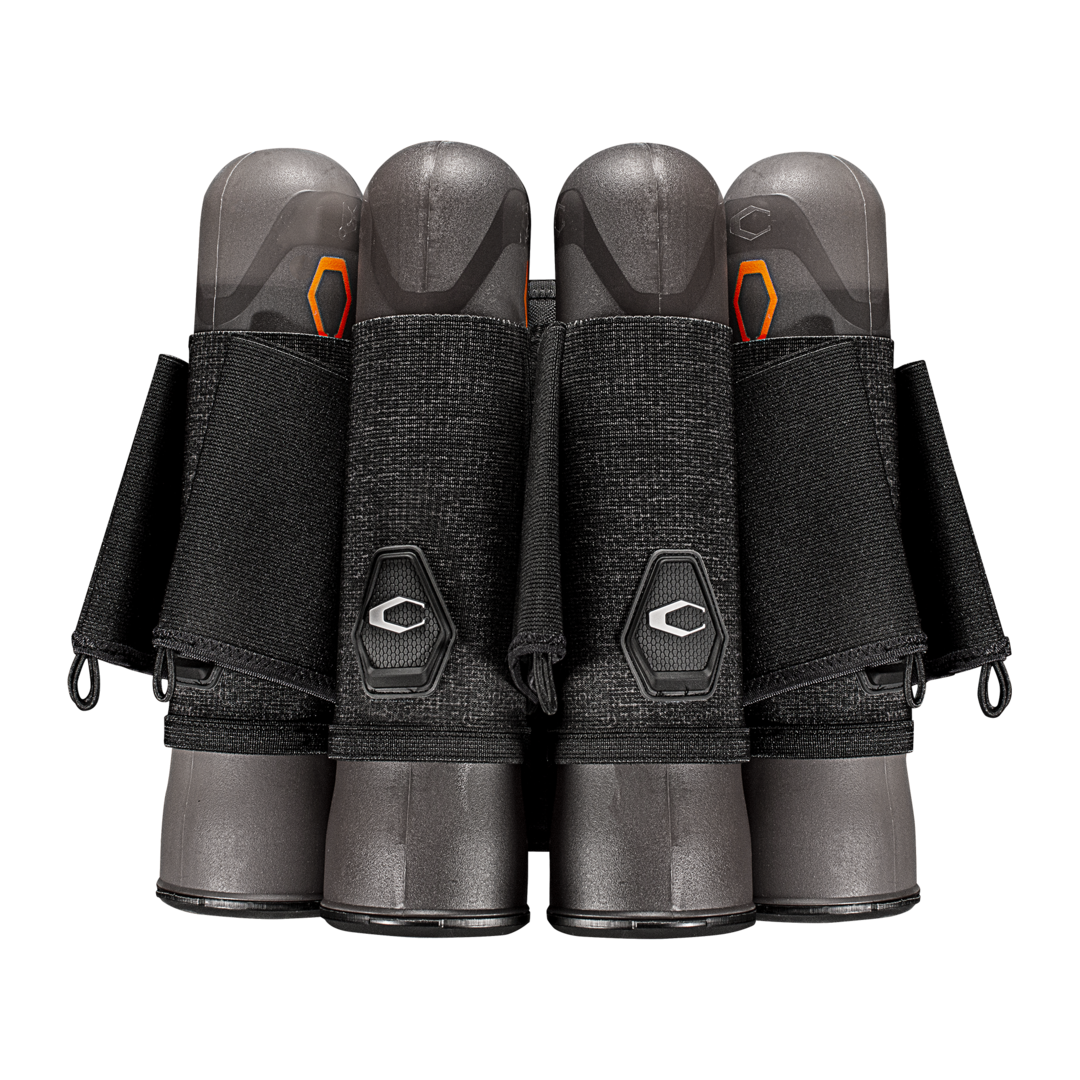 Carbon Paintball CC Harness - 4 Pack - Heather
