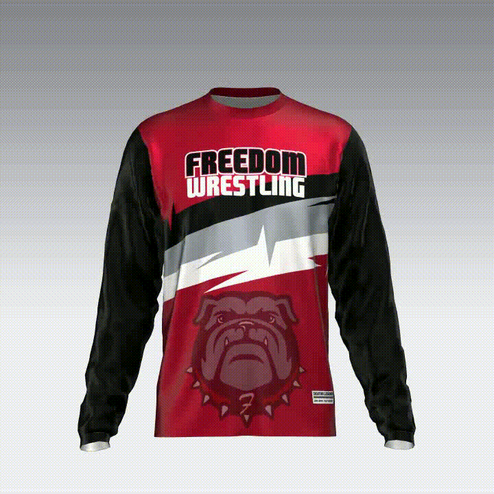 Freedom Youth Wrestling Dri Fit Performance Long Sleeve