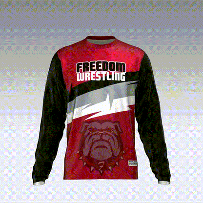 Freedom Youth Wrestling Dri Fit Performance Long Sleeve
