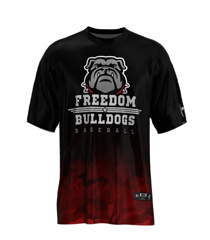 Freedom Baseball Camo Dri Fit Performance T Shirt