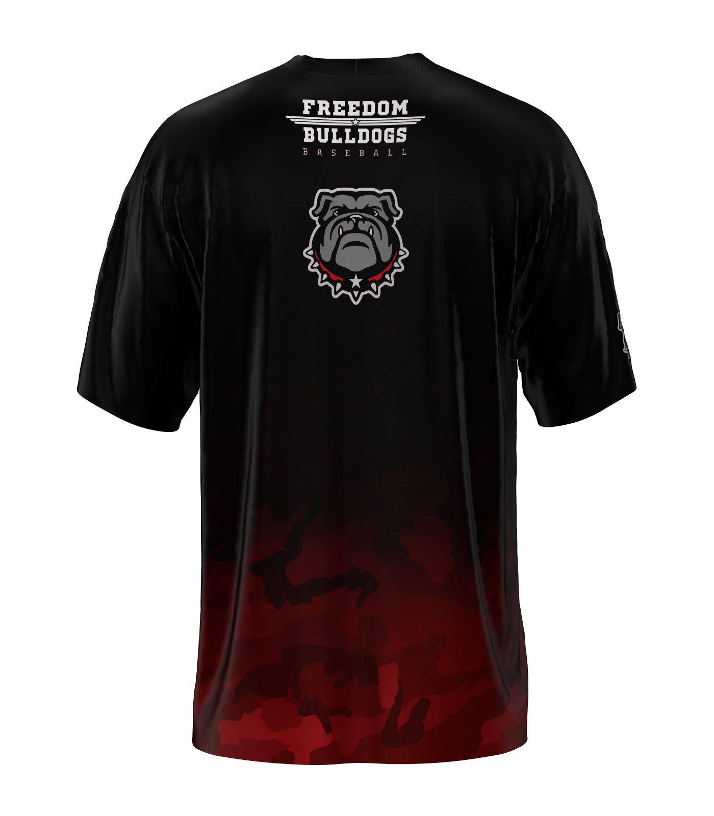 Freedom Baseball Camo Dri Fit Performance T Shirt