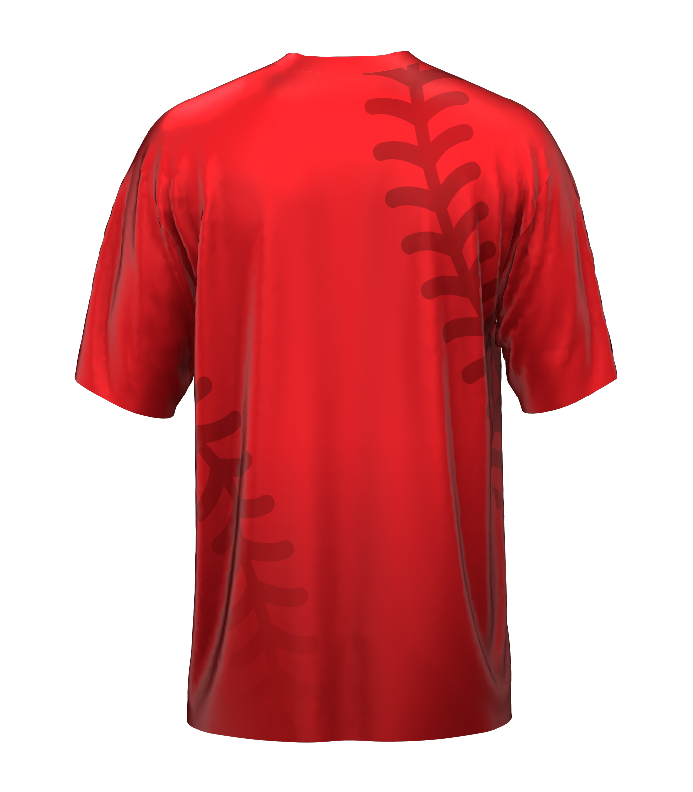 Freedom Baseball Stitches Dri Fit Performance T Shirt