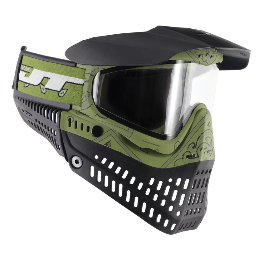 JT Bandana Series Proflex SE Paintball Mask - Olive