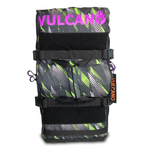 Volcano Fire Backpack - Green/Purple