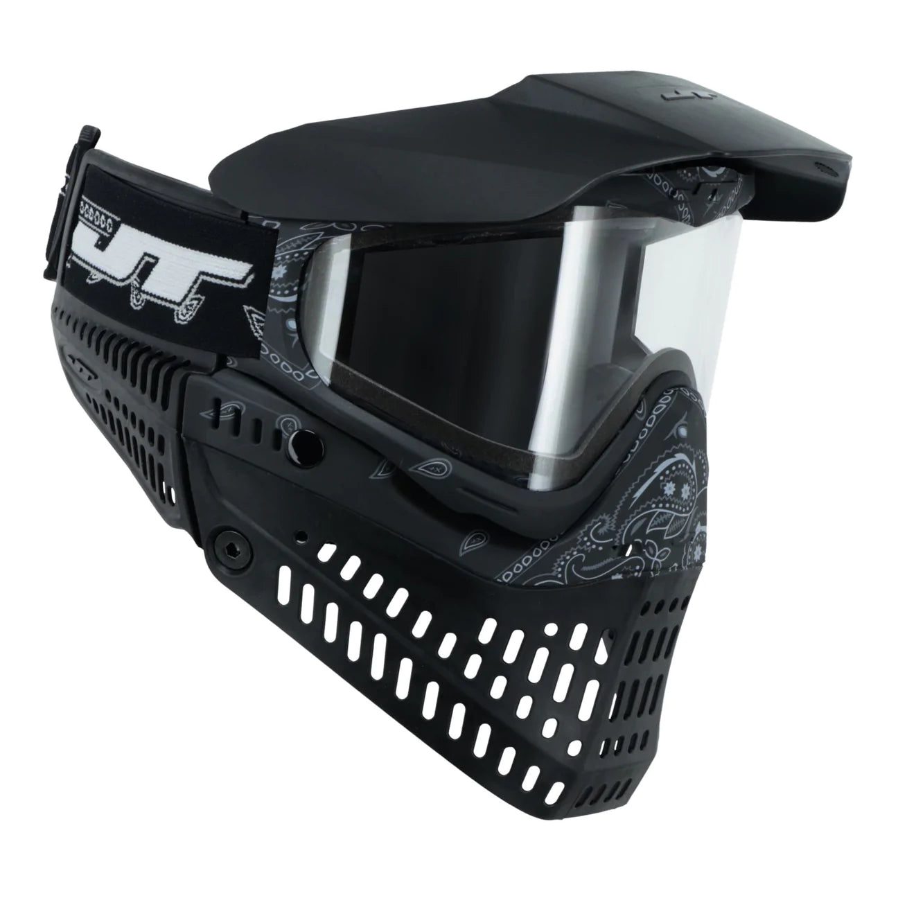 JT Bandana Series Proflex SE Paintball Mask - Black