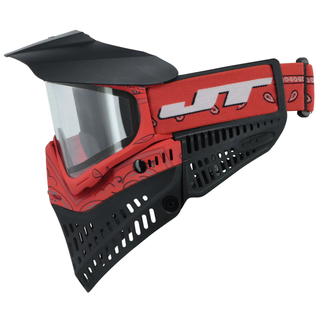 JT Bandana Series Proflex SE Paintball Mask - Red