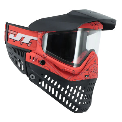 JT Bandana Series Proflex SE Paintball Mask - Red