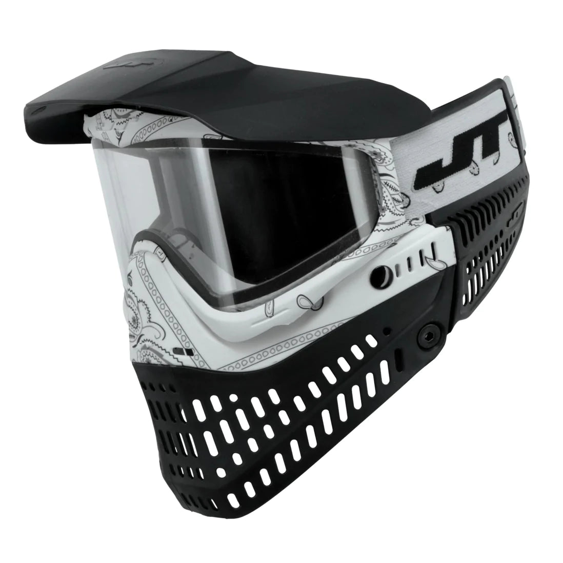 JT Bandana Series Proflex SE Paintball Mask - White